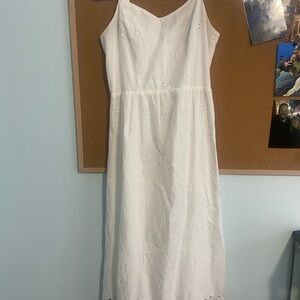 Old Navy White Maxi Dress